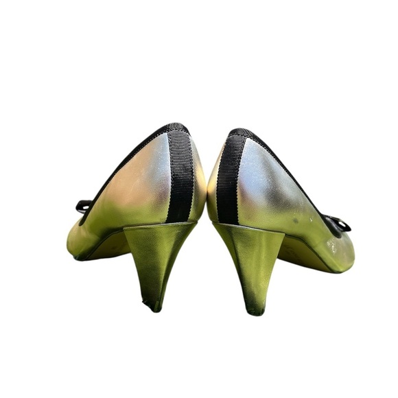 Women’s Silver and Black Heels by Anne Klein size 10 - Picture 2 of 5